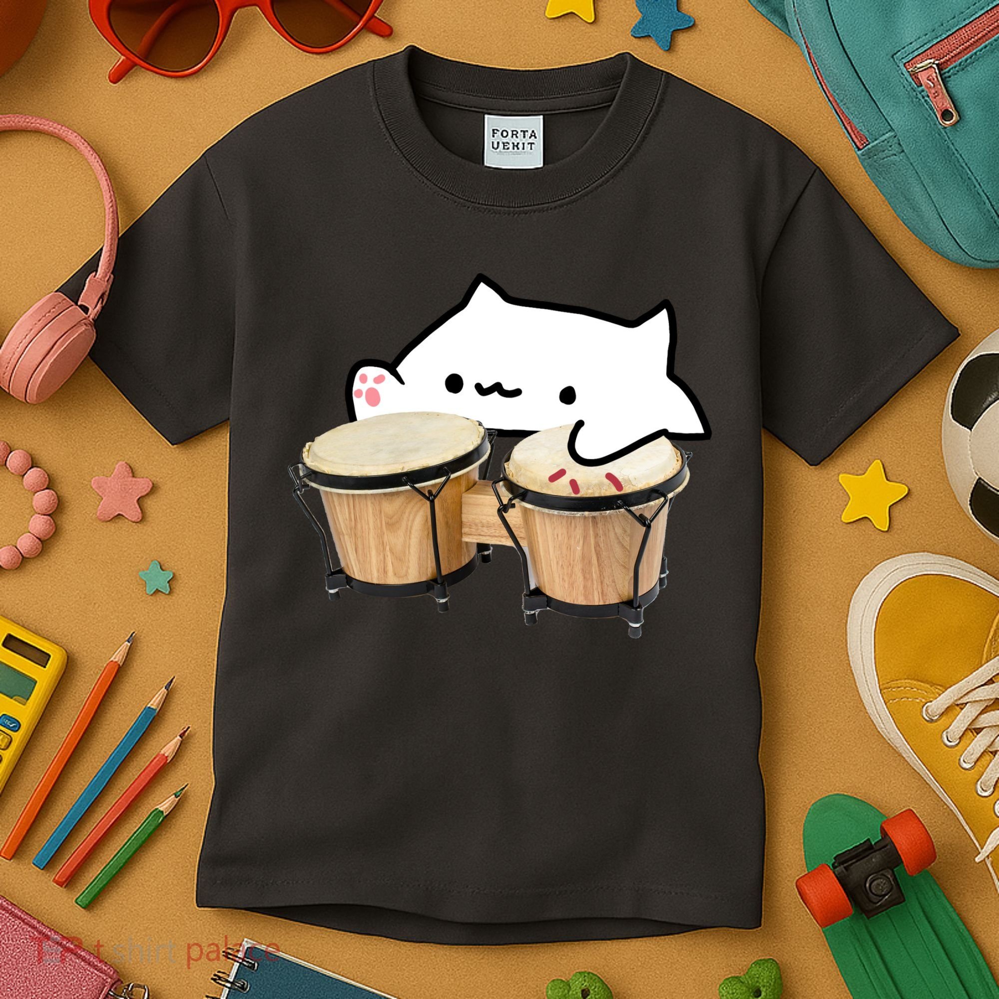 Bongo Cat Kids T-Shirt