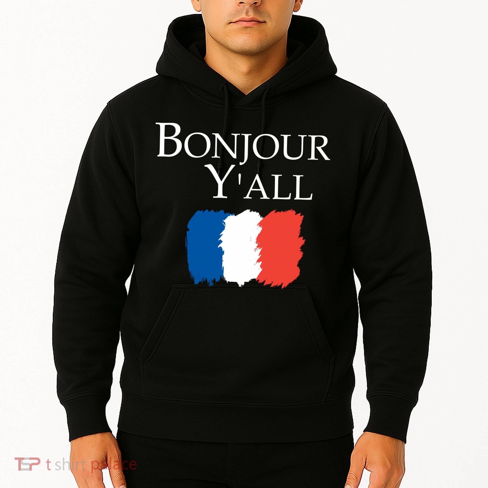Bonjour Y'all French Parris Hoodie