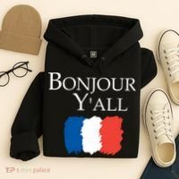 Bonjour Y'all French Parris Hoodie thumb 4
