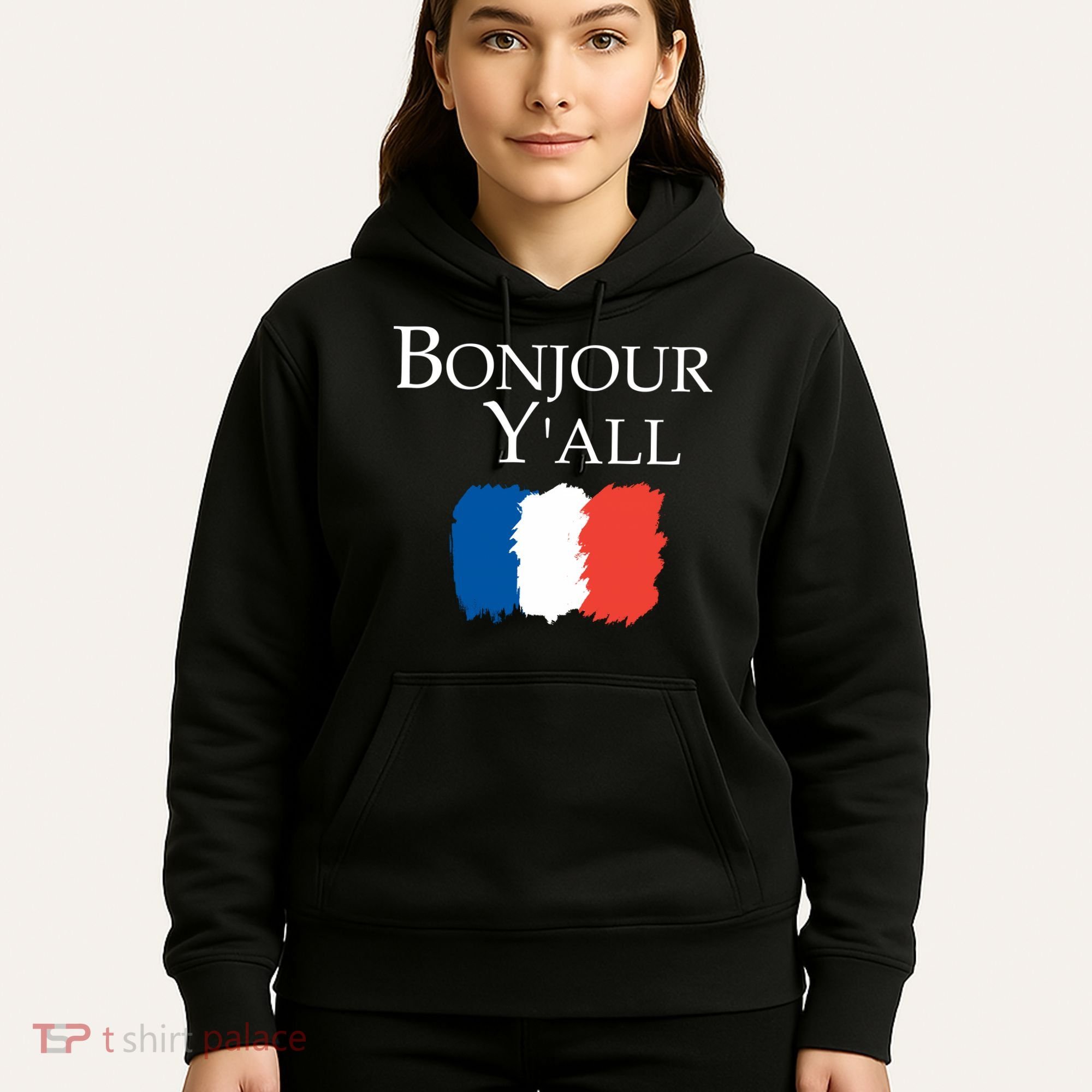 Bonjour Y'all French Parris Hoodie