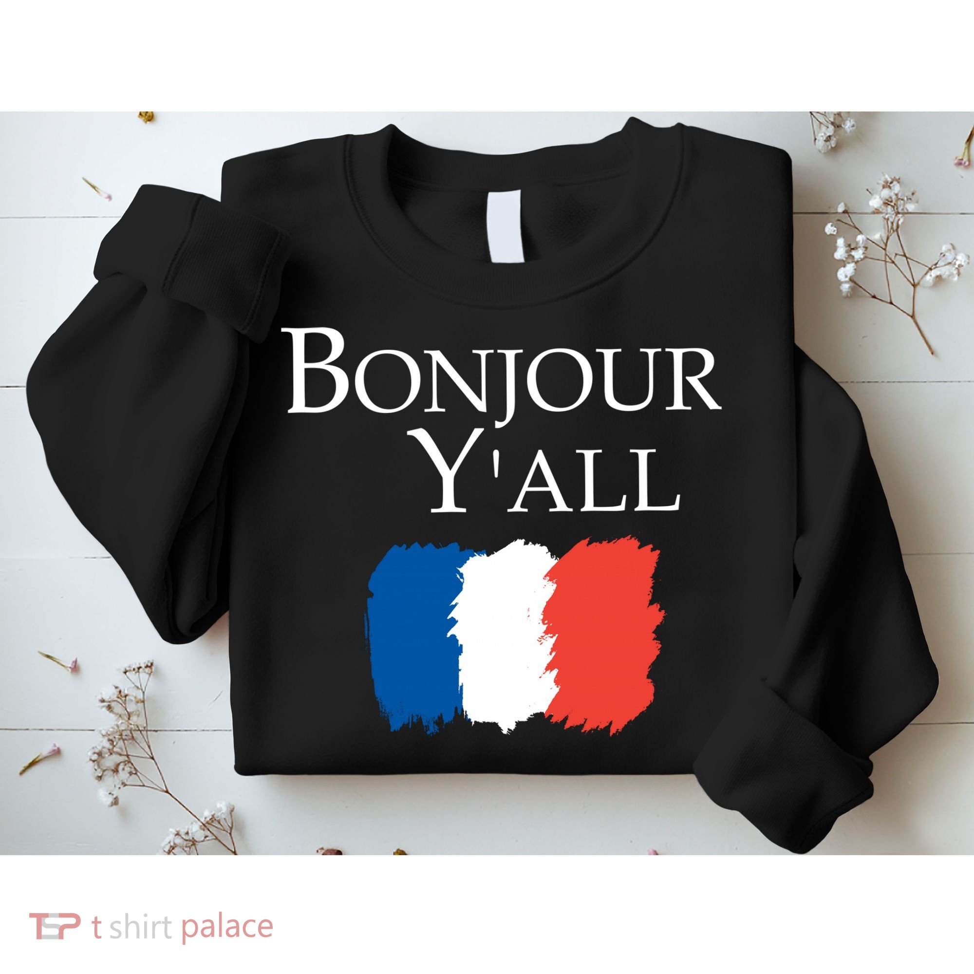Bonjour Y'all French Parris Sweatshirt