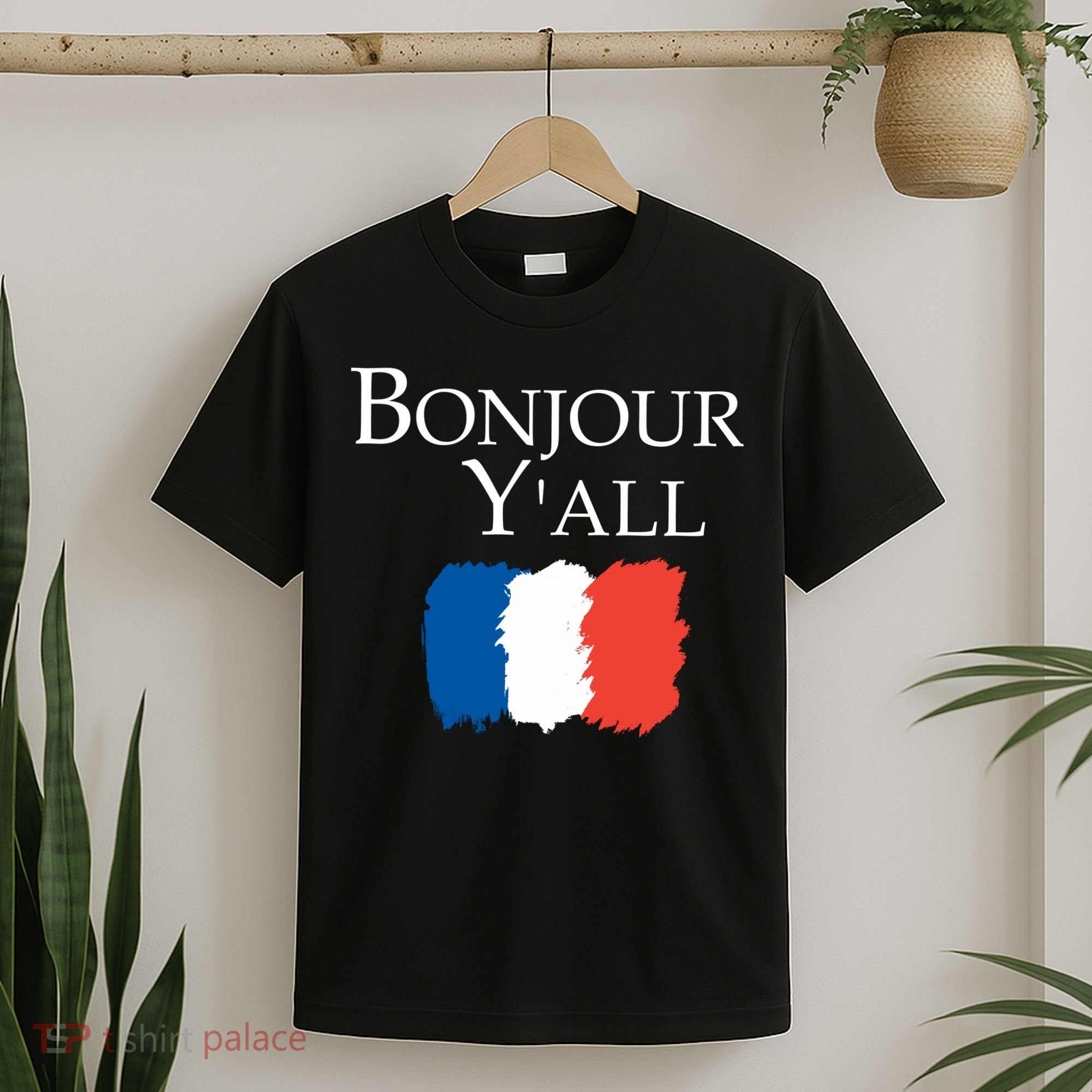 Bonjour Y'all French Parris T-Shirt