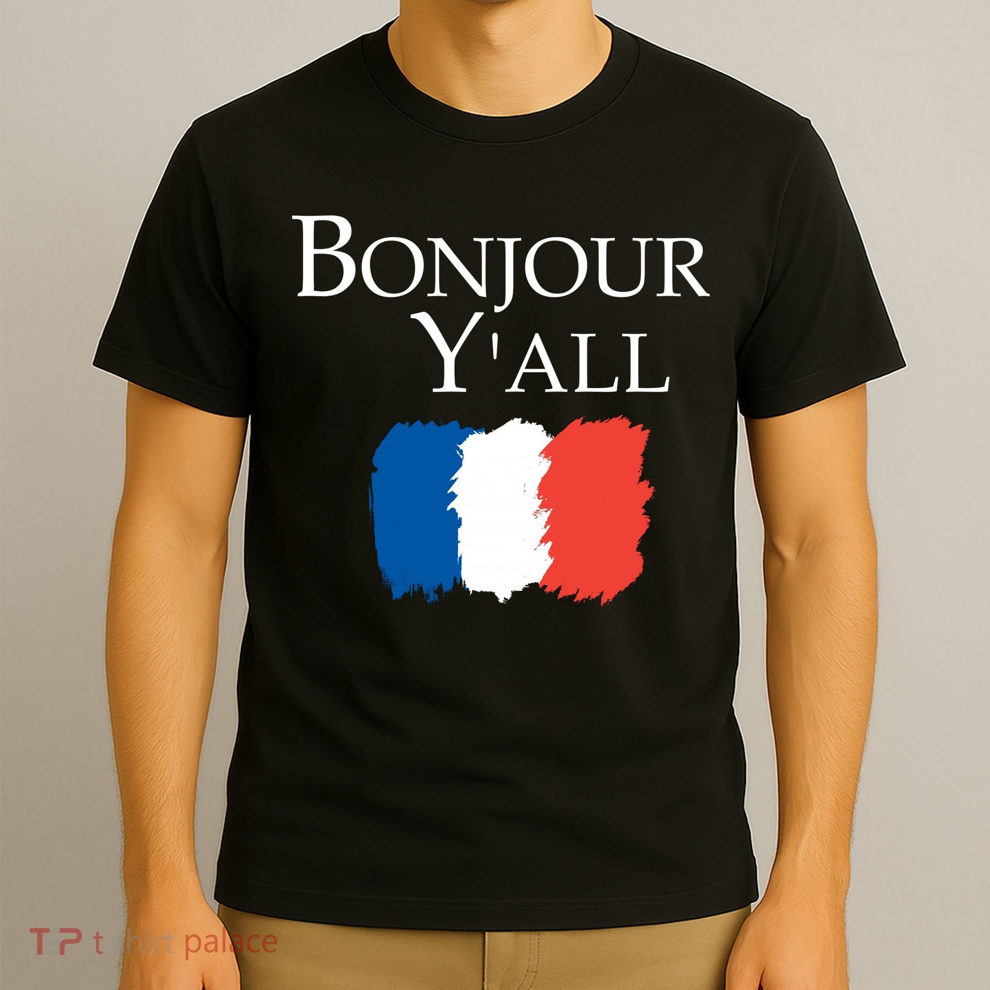 Bonjour Y'all French Parris T-Shirt