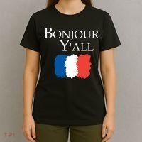 Bonjour Y'all French Parris T-Shirt thumb 4