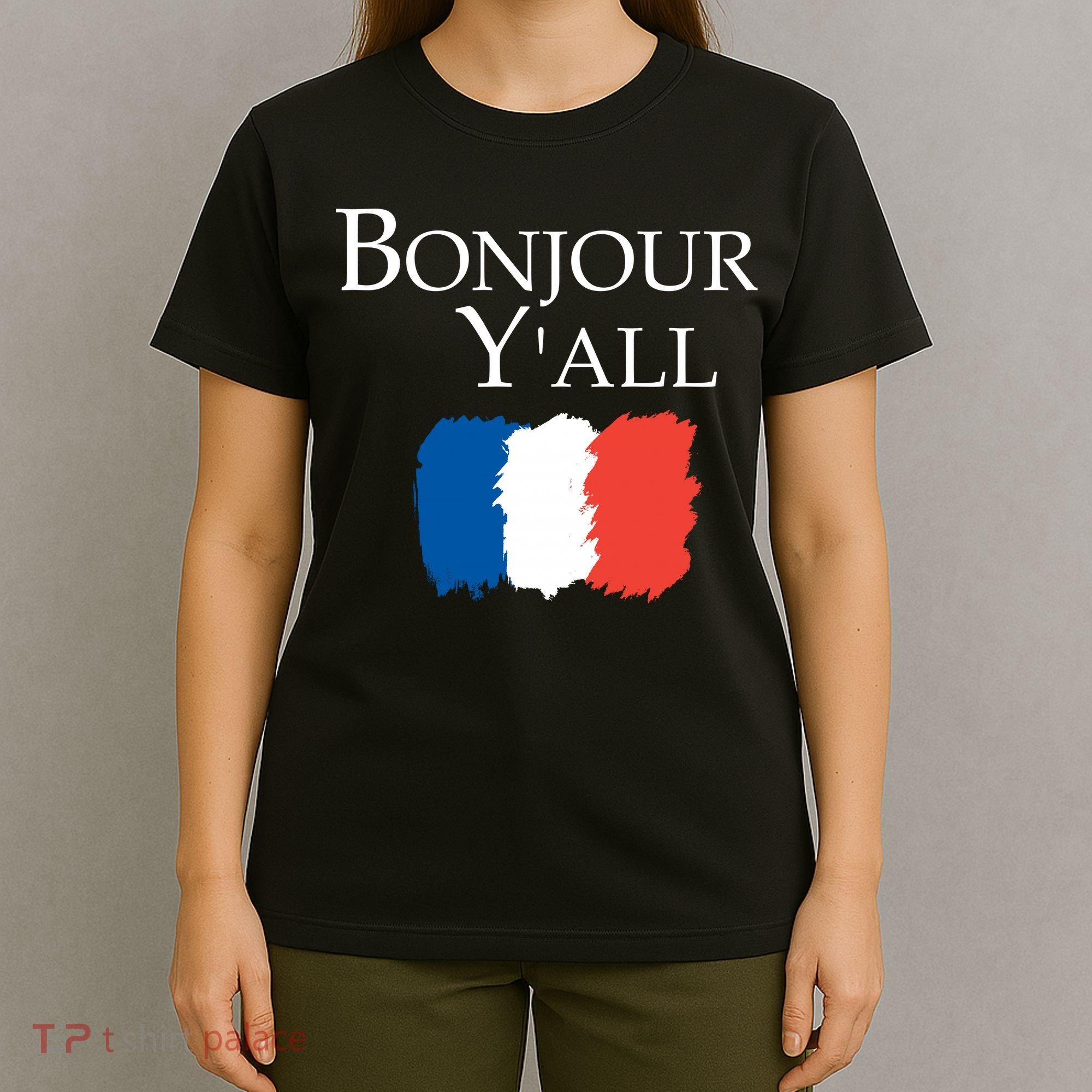 Bonjour Y'all French Parris T-Shirt