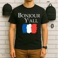 Bonjour Y'all French Parris T-Shirt thumb 6