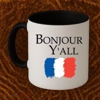 Bonjour Y'all French Parris Coffee Mug thumb 2