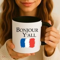 Bonjour Y'all French Parris Coffee Mug thumb 3