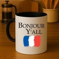 Bonjour Y'all French Parris Coffee Mug thumb 4