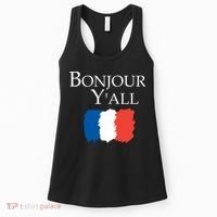 Bonjour Y'all French Parris Women's Tank Top thumb 0