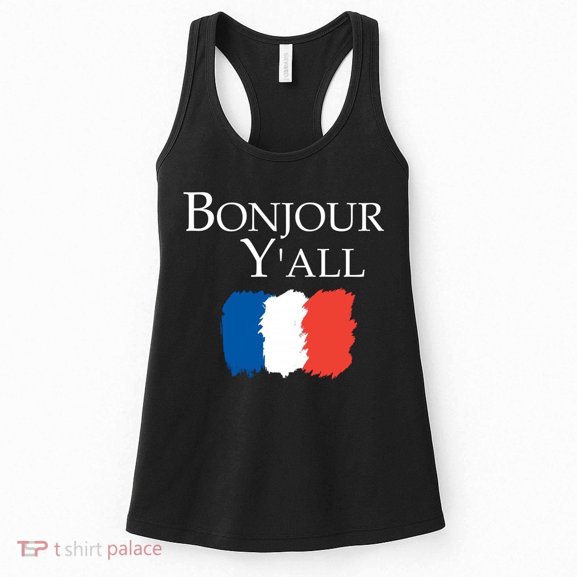 Bonjour Y'all French Parris Women's Tank Top