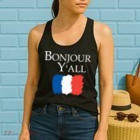 Bonjour Y'all French Parris Women's Tank Top thumb 2