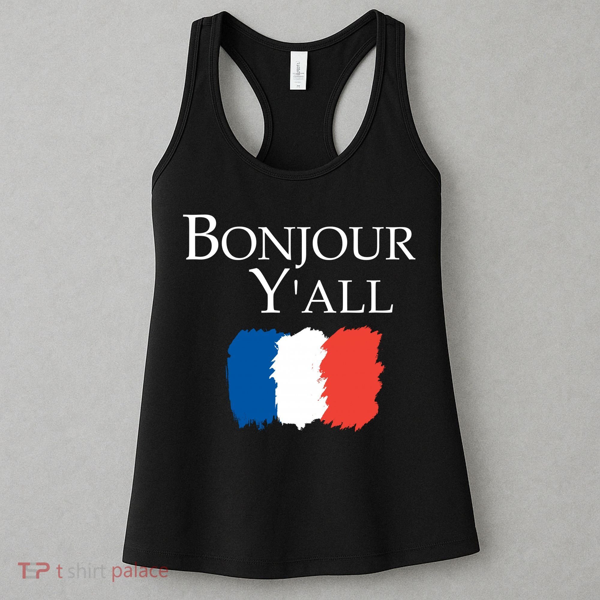 Bonjour Y'all French Parris Women's Tank Top