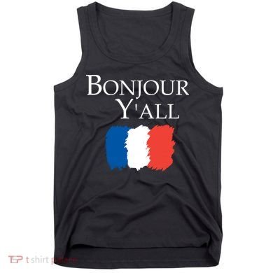 Bonjour Y'all French Parris Tank Top
