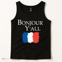 Bonjour Y'all French Parris Tank Top thumb 2
