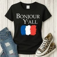 Bonjour Y'all French Parris Women's T-Shirt thumb 3