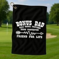 Bonus Dad Friend For Life Golf Towel thumb 1