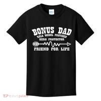 Bonus Dad Friend For Life Kids T-Shirt thumb 0