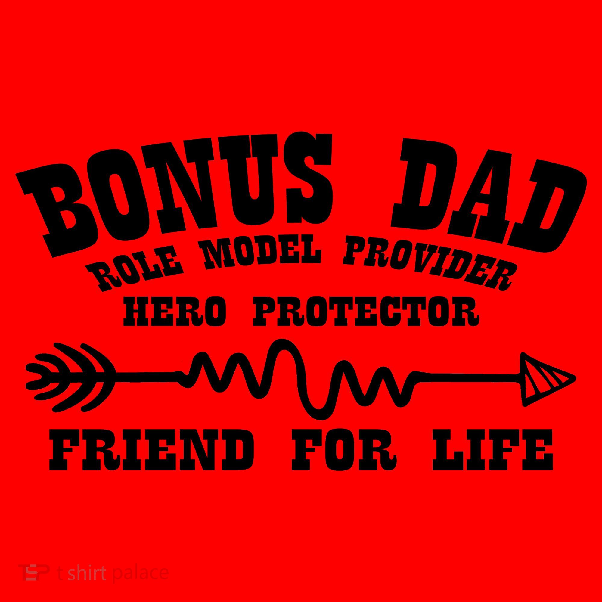 Bonus Dad Friend For Life Santa Hat