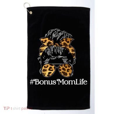 Bonus Mom Life Golf Towel