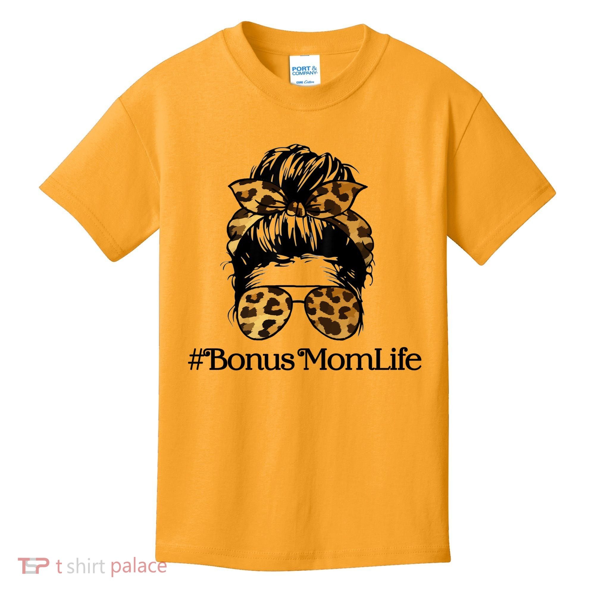 Bonus Mom Life Kids T-Shirt