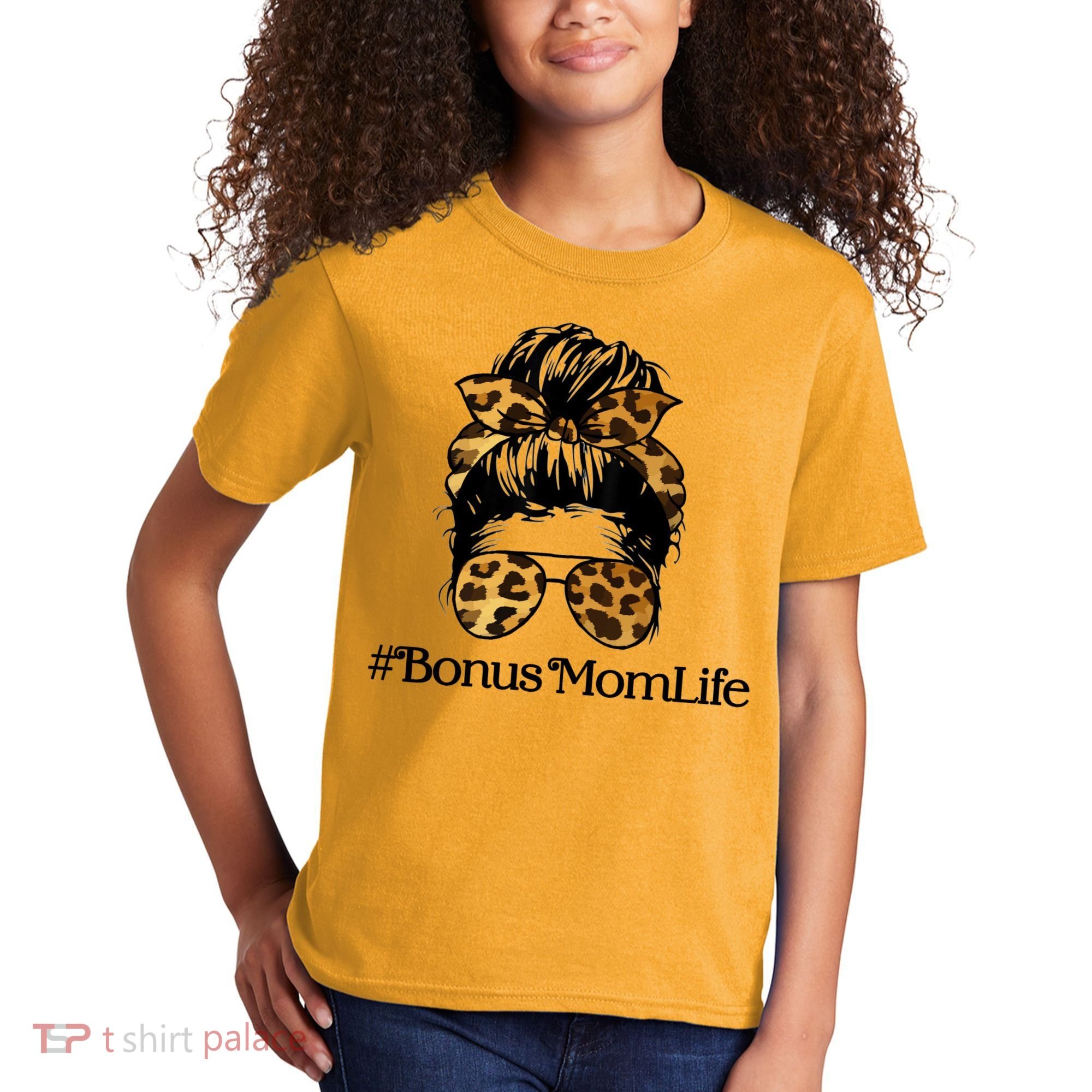 Bonus Mom Life Kids T-Shirt