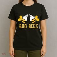 Boo Bees Funny Halloween T-Shirt thumb 4