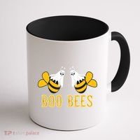 Boo Bees Funny Halloween Coffee Mug thumb 1