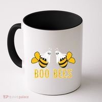 Boo Bees Funny Halloween Coffee Mug thumb 0