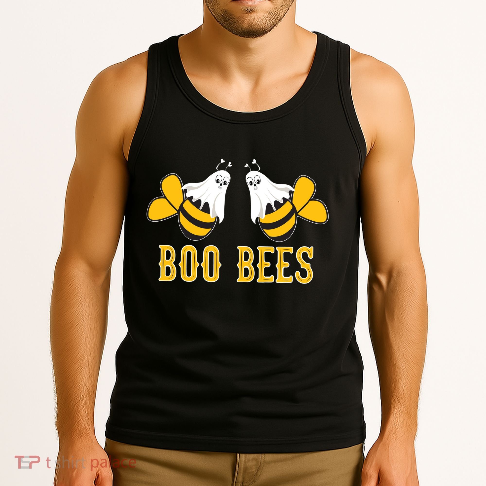 Boo Bees Funny Halloween Tank Top