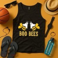 Boo Bees Funny Halloween Tank Top thumb 4