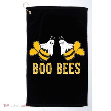 Boo Bees Funny Halloween Golf Towel