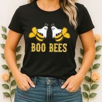 Boo Bees Funny Halloween Women's T-Shirt thumb 2