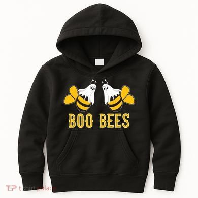 Boo Bees Funny Halloween Kids Hoodie