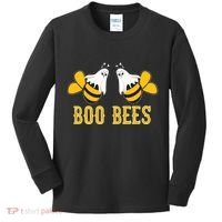 Boo Bees Funny Halloween Kids Long Sleeve Shirt thumb 0
