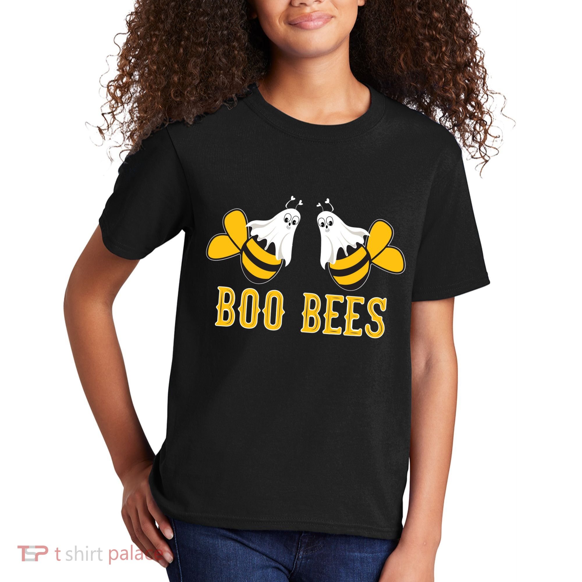 Boo Bees Funny Halloween Kids T-Shirt