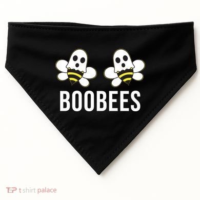 Boo Bees Halloween Boobees USA-Made Doggie Bandana
