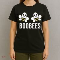 Boo Bees Halloween Boobees T-Shirt thumb 4