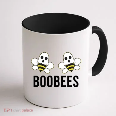 Boo Bees Halloween Boobees Coffee Mug back