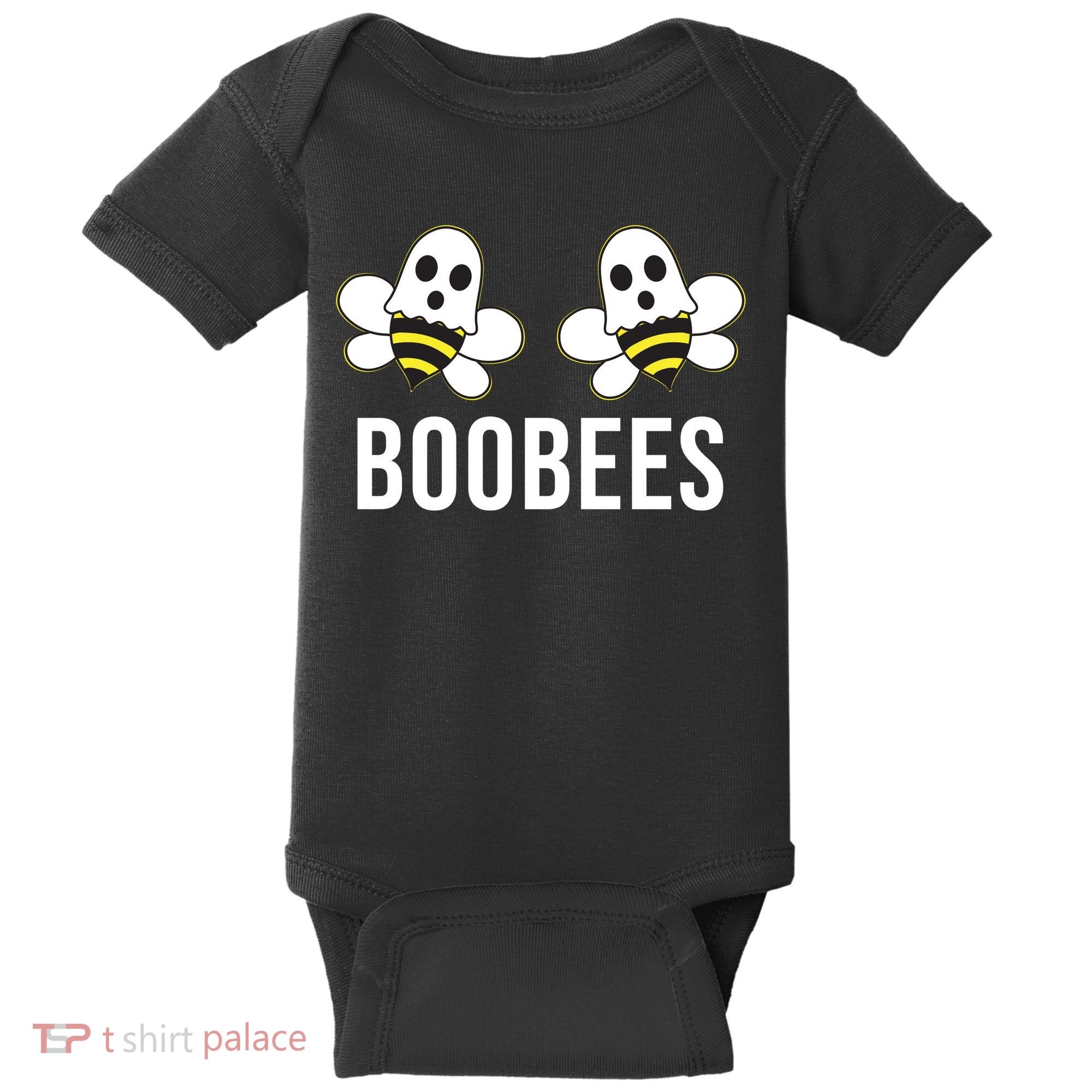 Boo Bees Halloween Boobees Baby Bodysuit