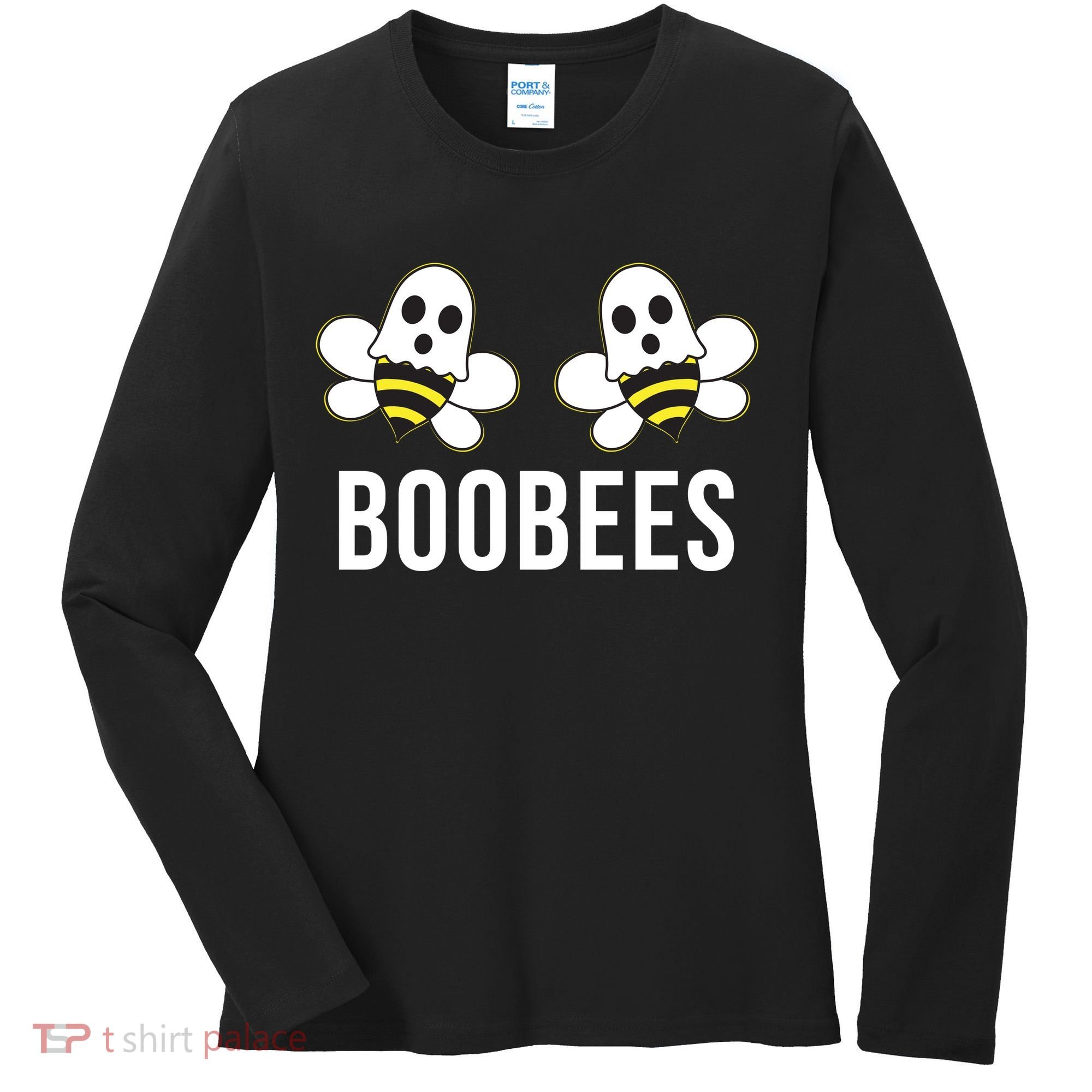 Boo Bees Halloween Boobees Women's Long Sleeve Shirt
