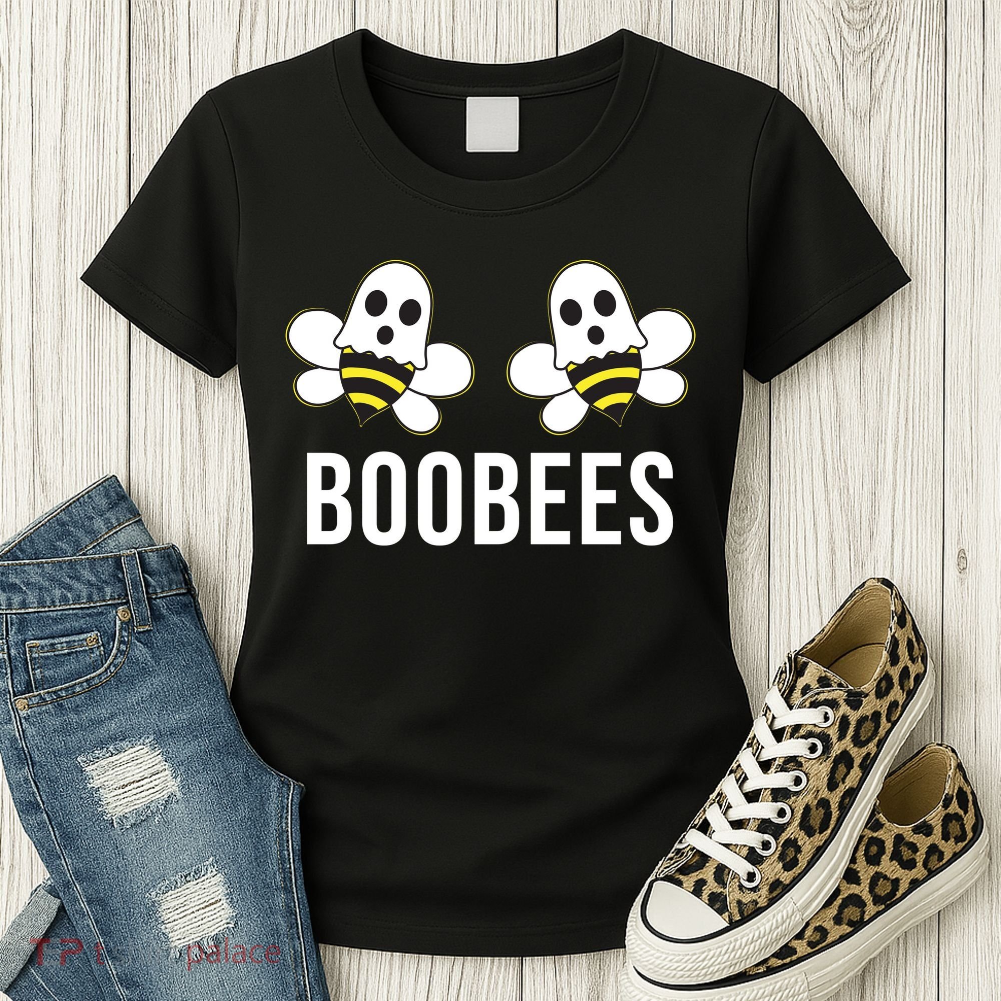 Boo Bees Halloween Boobees Women's T-Shirt
