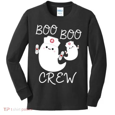 Boo Boo Crew Kids Long Sleeve Shirt
