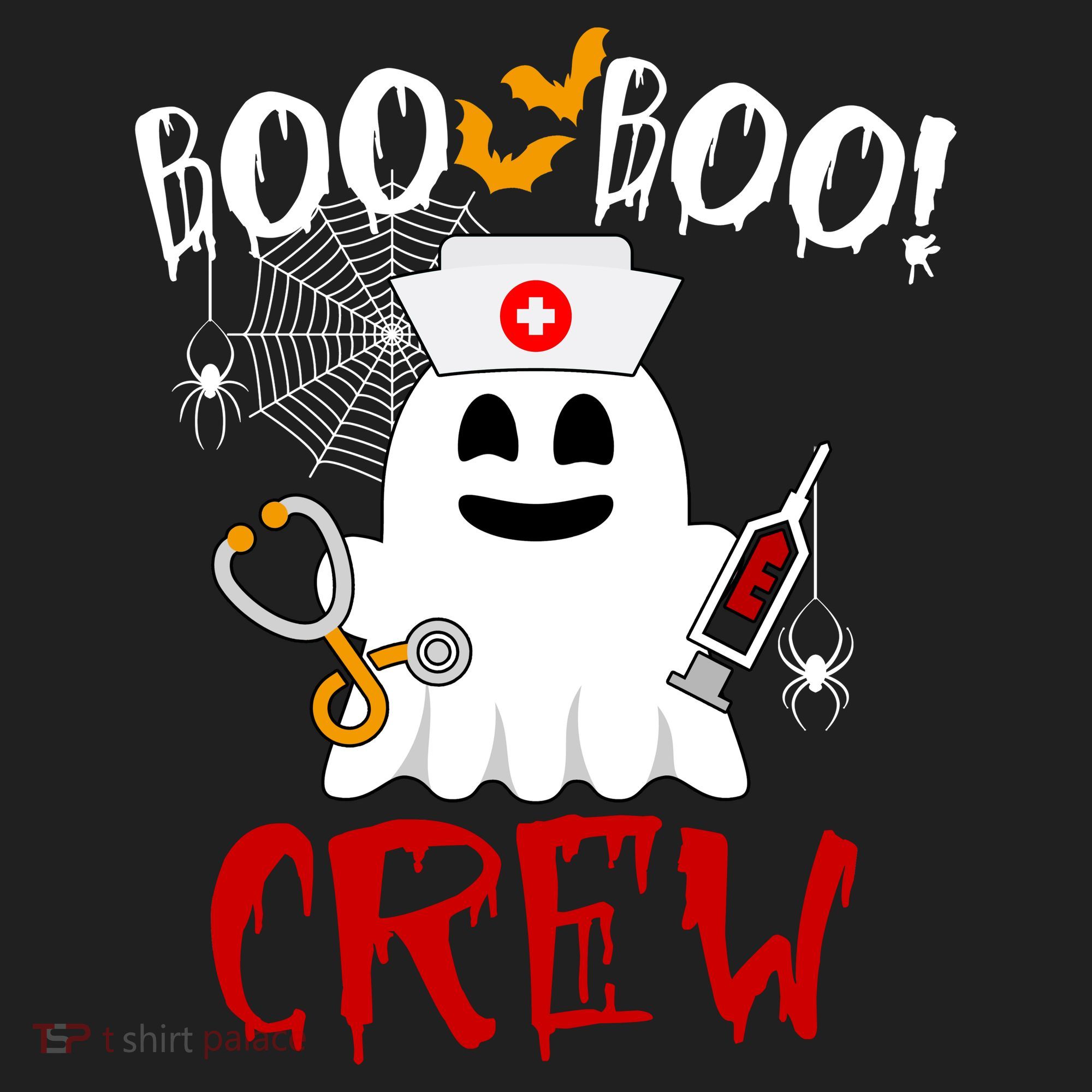 Boo Boo Crew Funny Cute Halloween Women's Sweatshirt