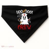 Boo Boo Crew Funny Cute Halloween USA-Made Doggie Bandana thumb 0
