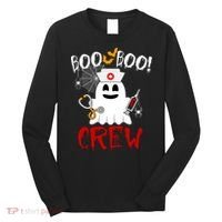 Boo Boo Crew Funny Cute Halloween Long Sleeve Shirt thumb 0