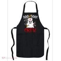 Boo Boo Crew Funny Cute Halloween Apron thumb 0