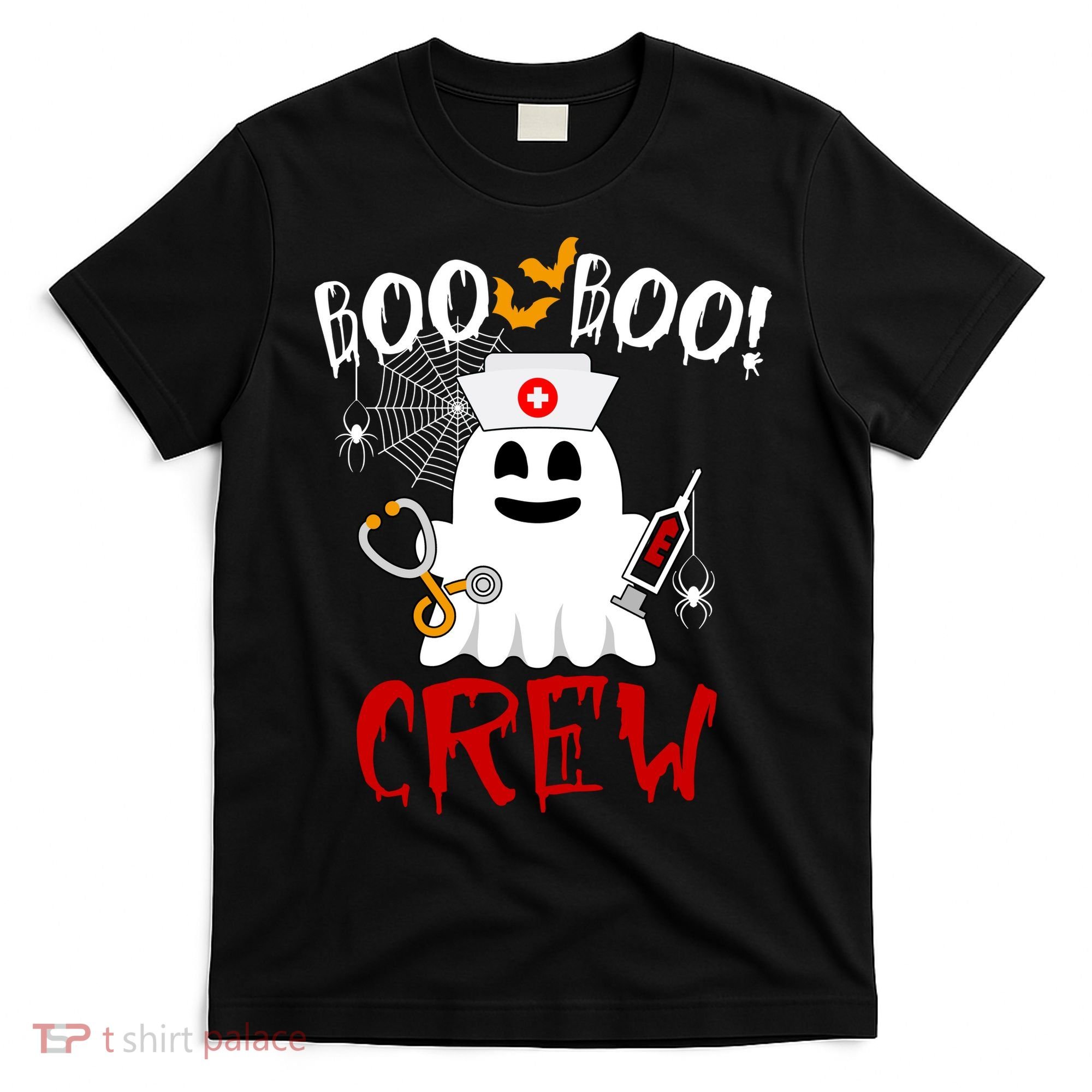Boo Boo Crew Funny Cute Halloween T-Shirt