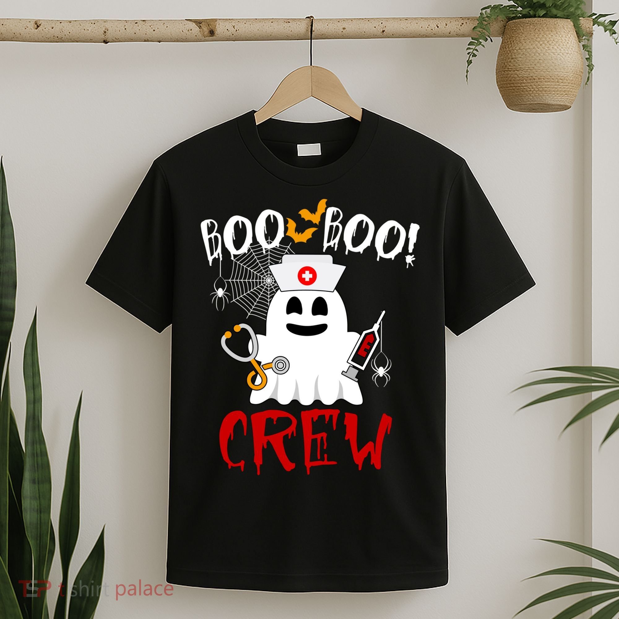 Boo Boo Crew Funny Cute Halloween T-Shirt