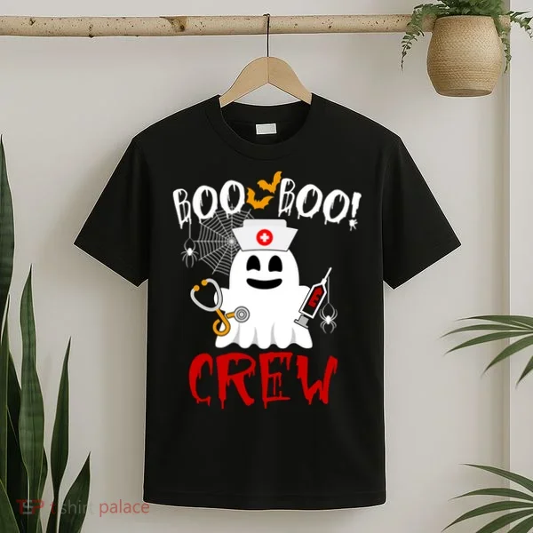 Boo Boo Crew Funny Cute Halloween T-Shirt